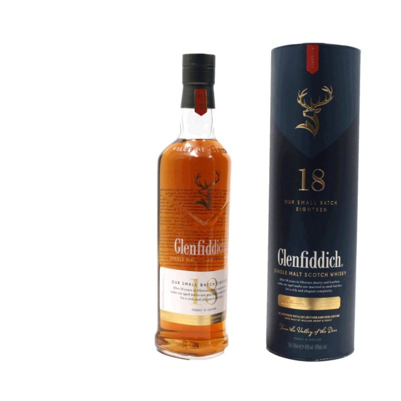 GLENFIDDICH 18YO SINGLE MALT WHISKY ΚΙΒ.3x700ml