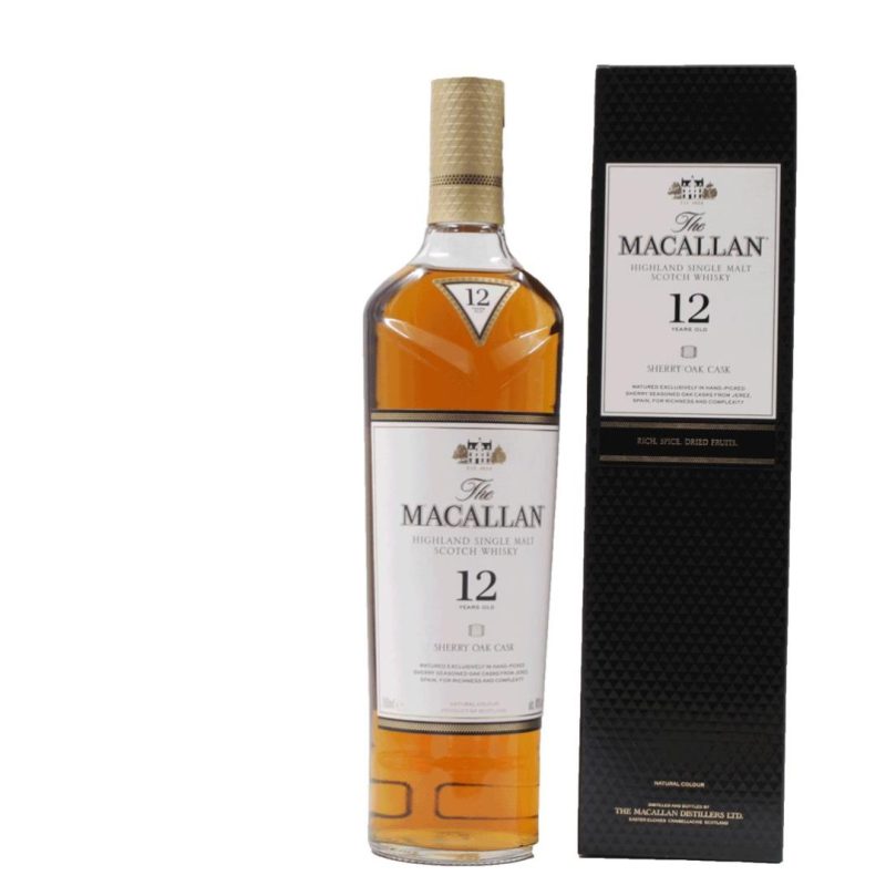 MACALLAN 12YO SHERRY OAK CASK SingleMalt ΚΙΒ.6x700ml (Vol.40%)