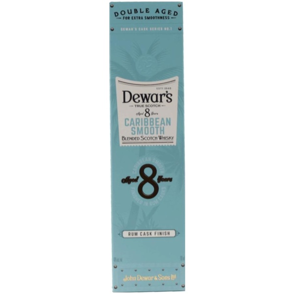 DEWAR'S Scotch WHISKY 8 YO Caribbean Smoooth ΚΙΒ.12x700ml