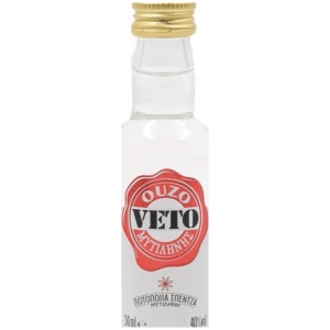 ΟΥΖΟ ΜΙΝΙΑΤΟΥΡΑ VETO ΚΙΒ.96x50ml (Vol.40%)