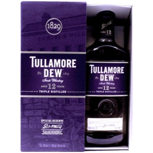 TULLAMORE Irish DEW 12YO WHISKY ΚΙΒ.6x700ml (Vol.40%)