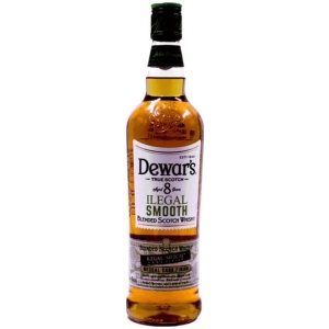 DEWAR'S Scotch WHISKY 8 YO Illegal Smoooth ΚΙΒ.12x700ml