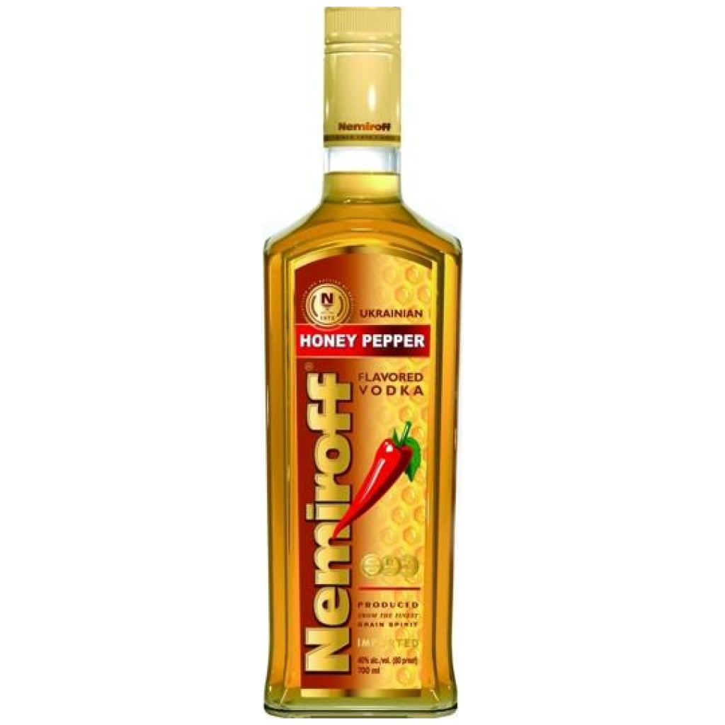 VODKA NEMIROFF HONEY/PEPPER ΚΙΒ.6x700ml