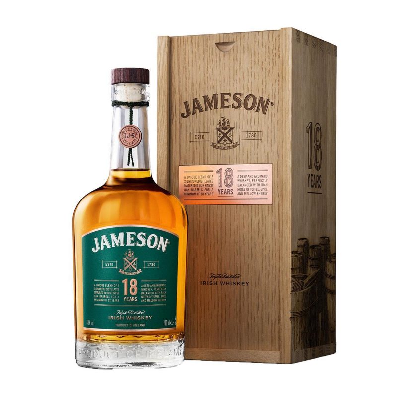 JAMESON WHISKY 18YO TripleDistilled KΙΒ.3x700ml