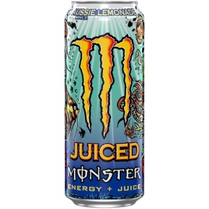 MONSTER 500ml ΛΕΜΟΝΑΔΑ Aussie JUICED ΚΙΒ.24x500ml