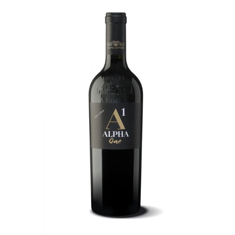 ΚΤΗΜΑ ΑΛΦΑ ONE (1) ΕΡΥΘΡΟ ΞΙΝΟΜΑΥΡΟ/Montepulciano 2018 ΚΙΒ.6x750ml