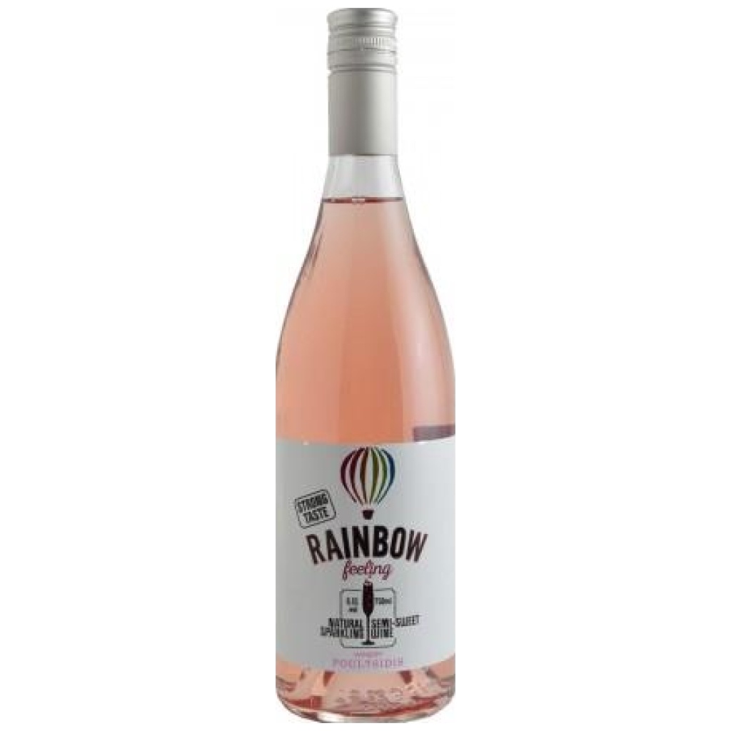 ΠΟΥΛΤΣΙΔΗ RAINBOW (Low Alcohol 6.5%) ΡΟΖΕ ΑΦΡΩΔΕΣ ΗΜΙΓΛΥΚΟ ΚΙΒ.6x750ml