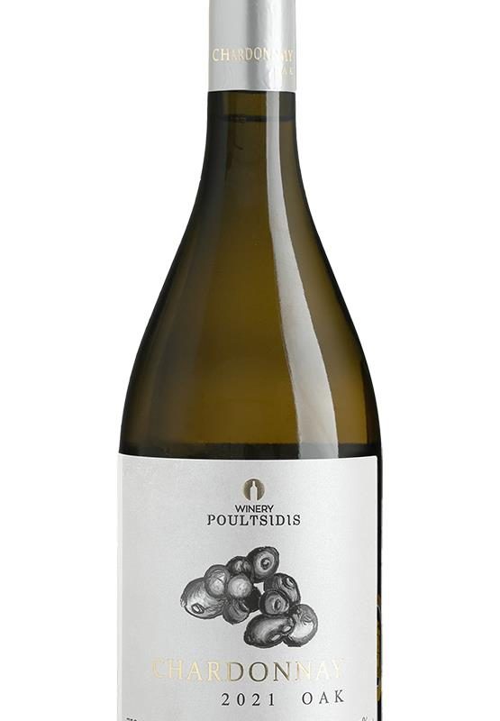 ΠΟΥΛΤΣΙΔΗ CHARDONNAY OAK ΛΕΥΚΟ ΒΑΡΕΛΙ ΚΙΒ.6x750ml