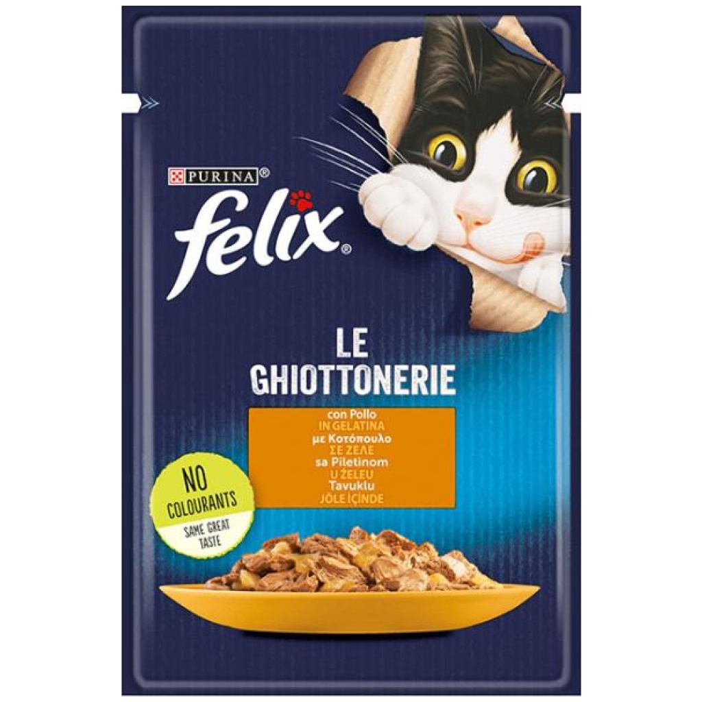 PURINA FELIX ΓΑΤΑ AGAIL ΚΟΤΟΠΟΥΛΟ (Ζελέ) ΚΙΒ.26x85gr