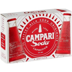 RTS - CAMPARI SODA 5PACK ΚΙΒ.12x(5x98ml)