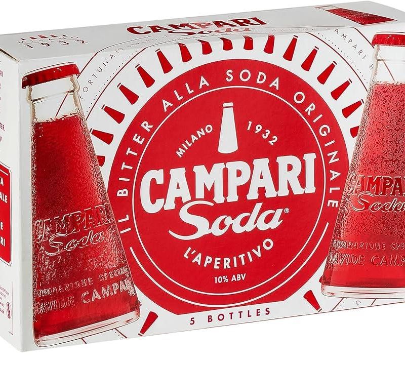 RTS - CAMPARI SODA 5PACK ΚΙΒ.12x(5x98ml)