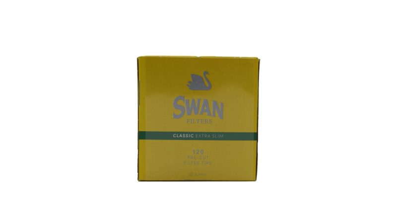 ΦΙΛΤΡΑΚΙΑ SWAN CLASSIC EXTRA SLIM (ΚΙΤΡΙΝΑ) 20x(120 tips)