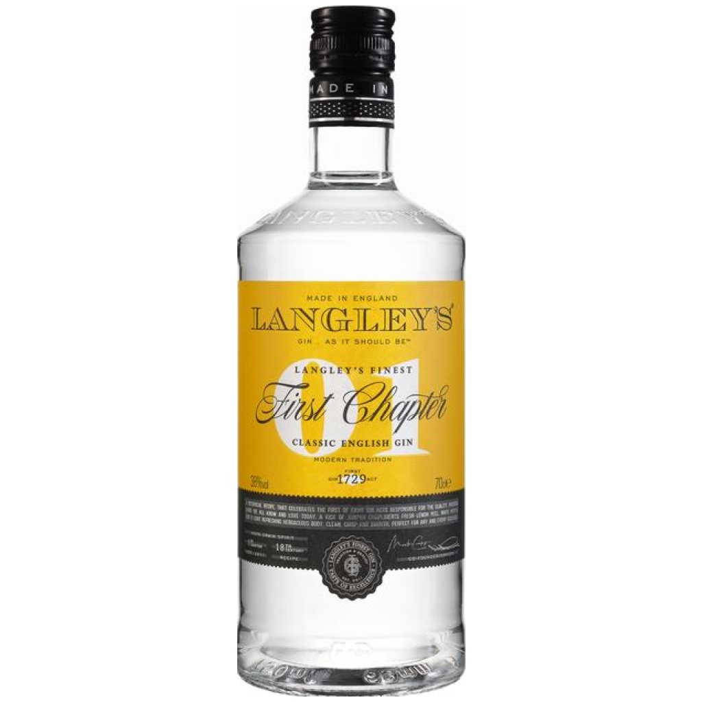 GIN LANGLEY'S FIRST CHAPTER ΚΙΒ.6x700ml (Vol.38%)