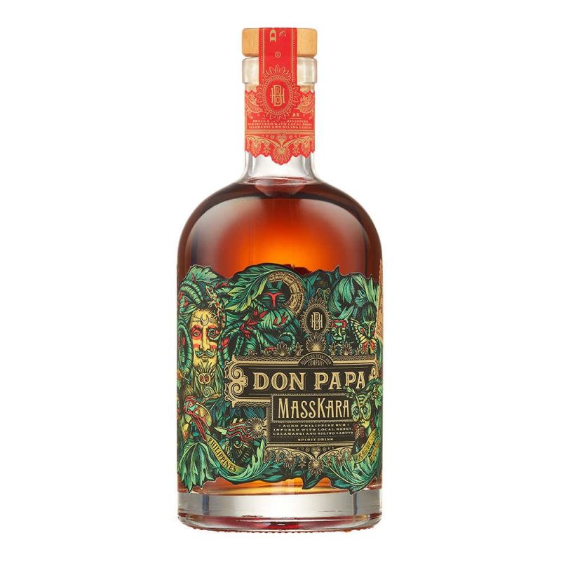 DON PAPA Phillippines MASSKARA RUM ΚΙΒ.6x700ml (Vol.40%)