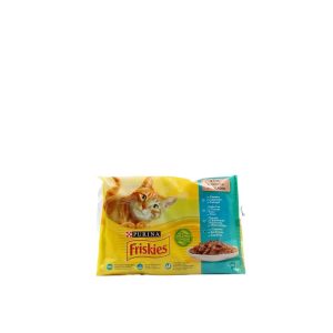 FRISKIES ΓΑΤΑ POUNCH Multipack ΨΑΡΙΩΝ ΚΙΒ.12x(4x85gr)