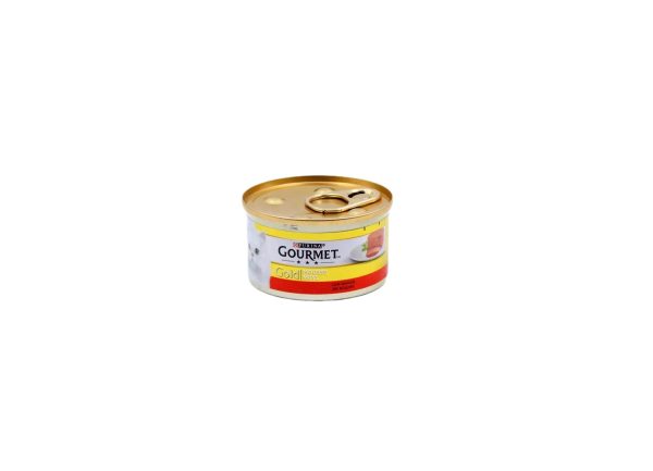 PURINA GOURMET GOLD ΜΟΥΣ ΒΟΔΙΝΟ ΚΙΒ.24x85gr