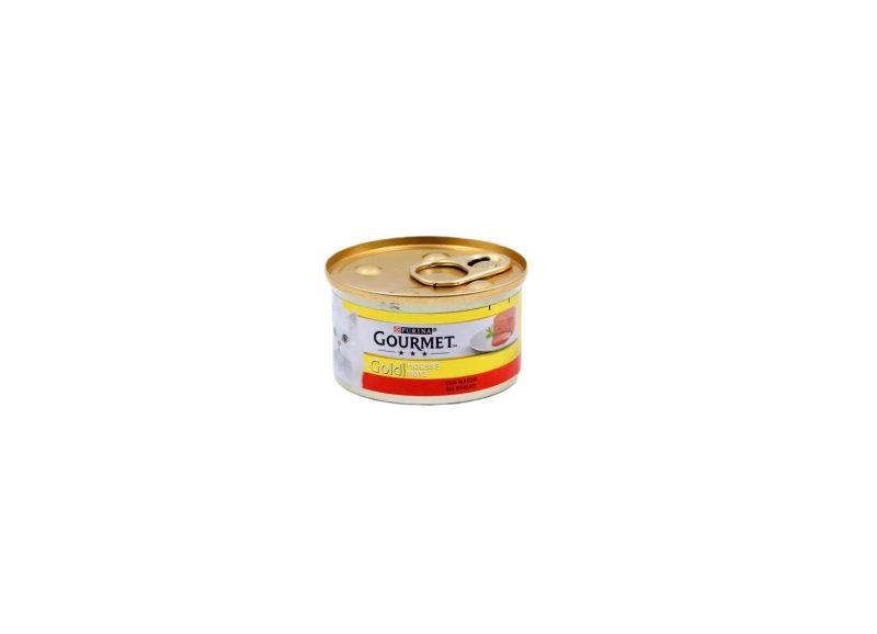 PURINA GOURMET GOLD ΜΟΥΣ ΒΟΔΙΝΟ ΚΙΒ.24x85gr