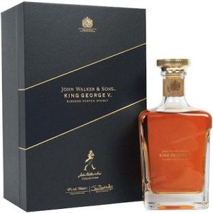 JOHNNIE WALKER BLUE LABEL KING GEORGE V Edition WHISKY ΚΙΒ.4x700ml