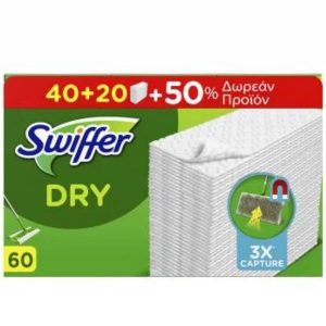 SWIFFER ΑΝΤΑΛΑΚΤΙΚΑ ΠΑΝΑΚΙΑ (40+20Δ) ΚΙΒ.3ΤΜΧ